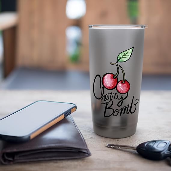 Cherry Bomb Cute Cherry Stainless Steel Insulated Tumbler