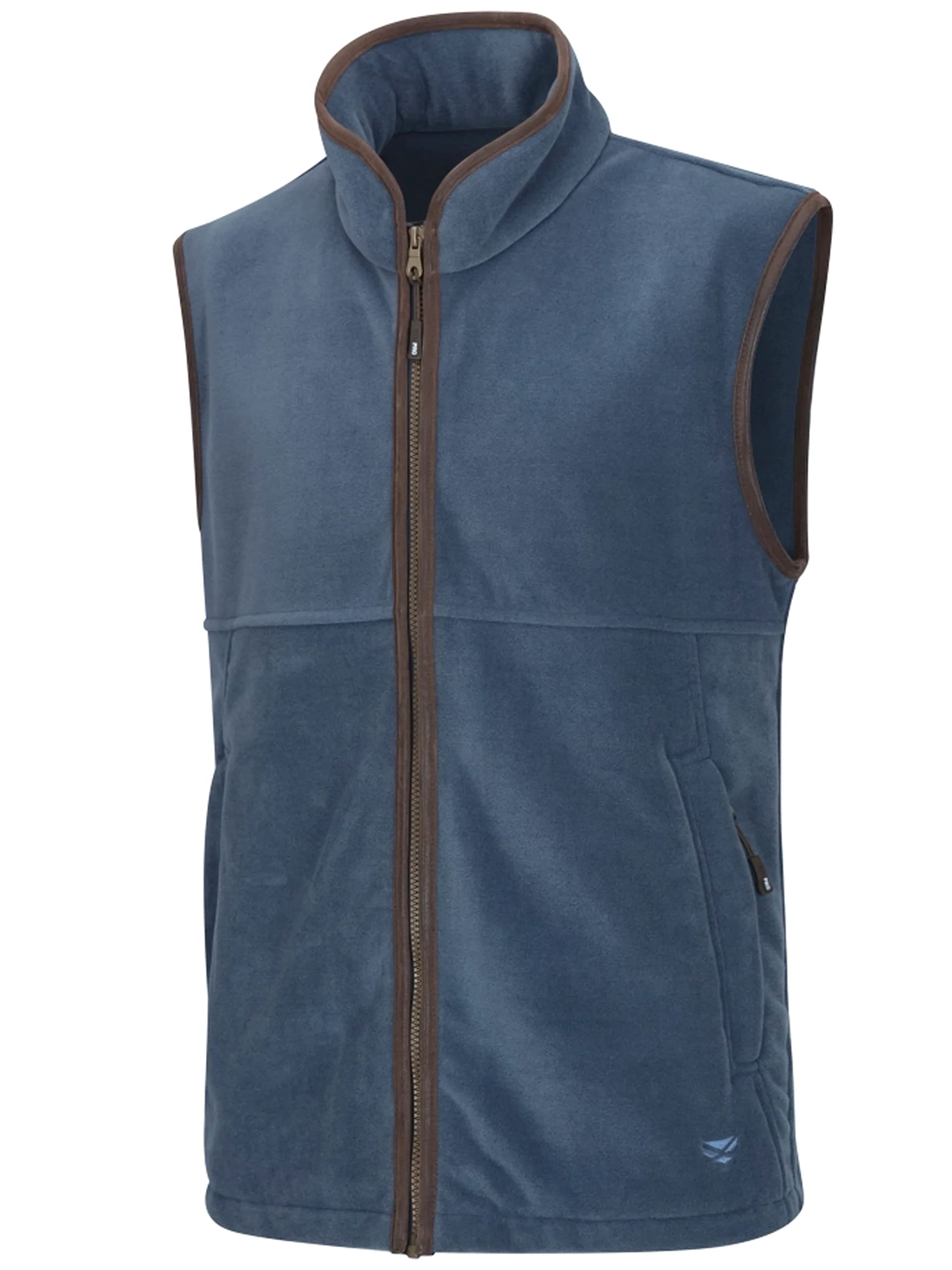 Hoggs of Fife - Stenton Fleece Gilet Grey Medium