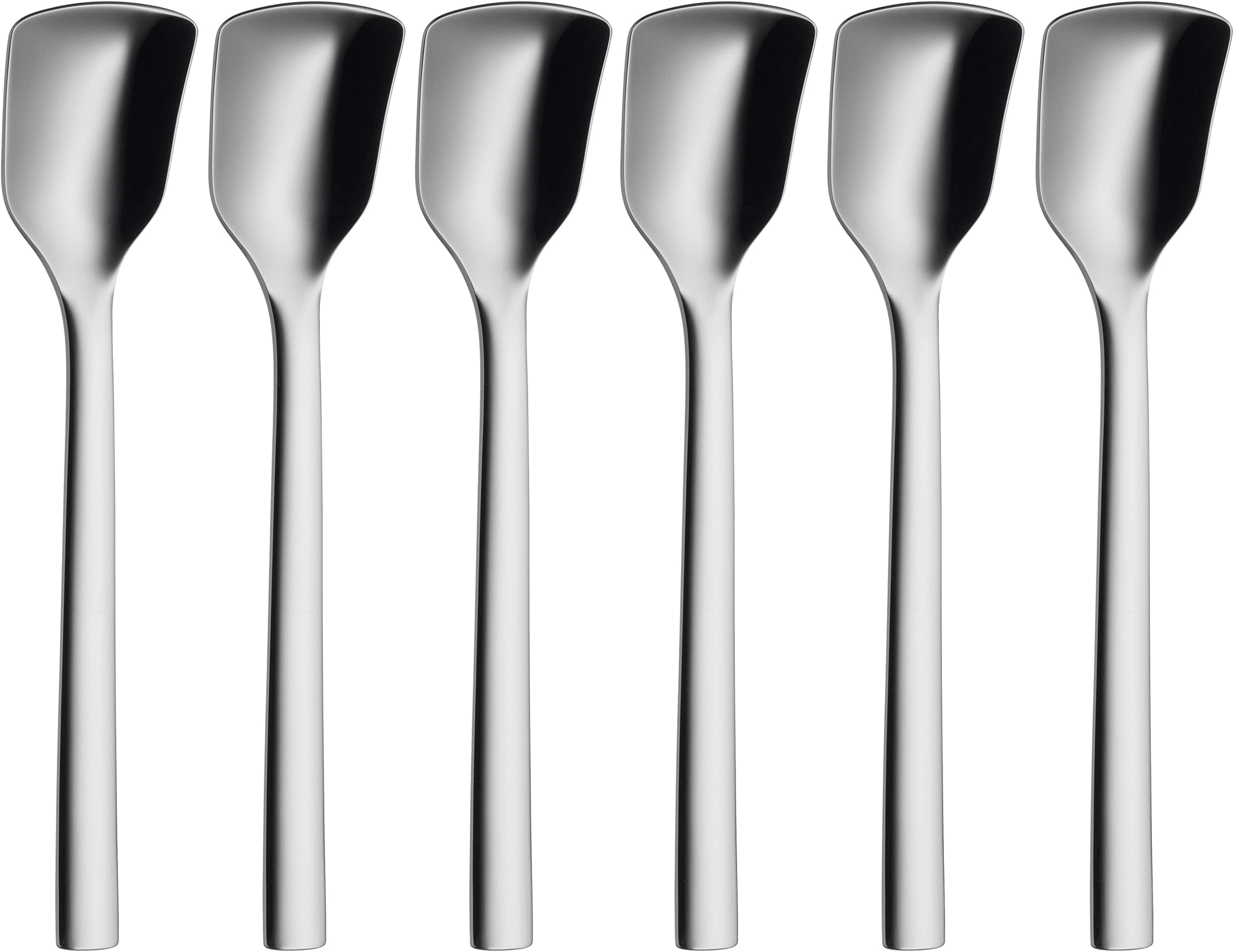 Ice Cream Spoon Set 6-Piece Nuova Cromargan Stainless Steel Polished