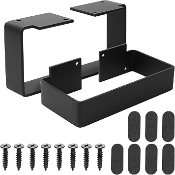 2 Pcs Table Legs, Modern Metal Heavy Duty Furniture Legs, Industrial Furniture Feet for DIY Coffee Table Breakfast Bar Desk Stand Bench LegssL 20 CM x W 5.3cm x H10cm