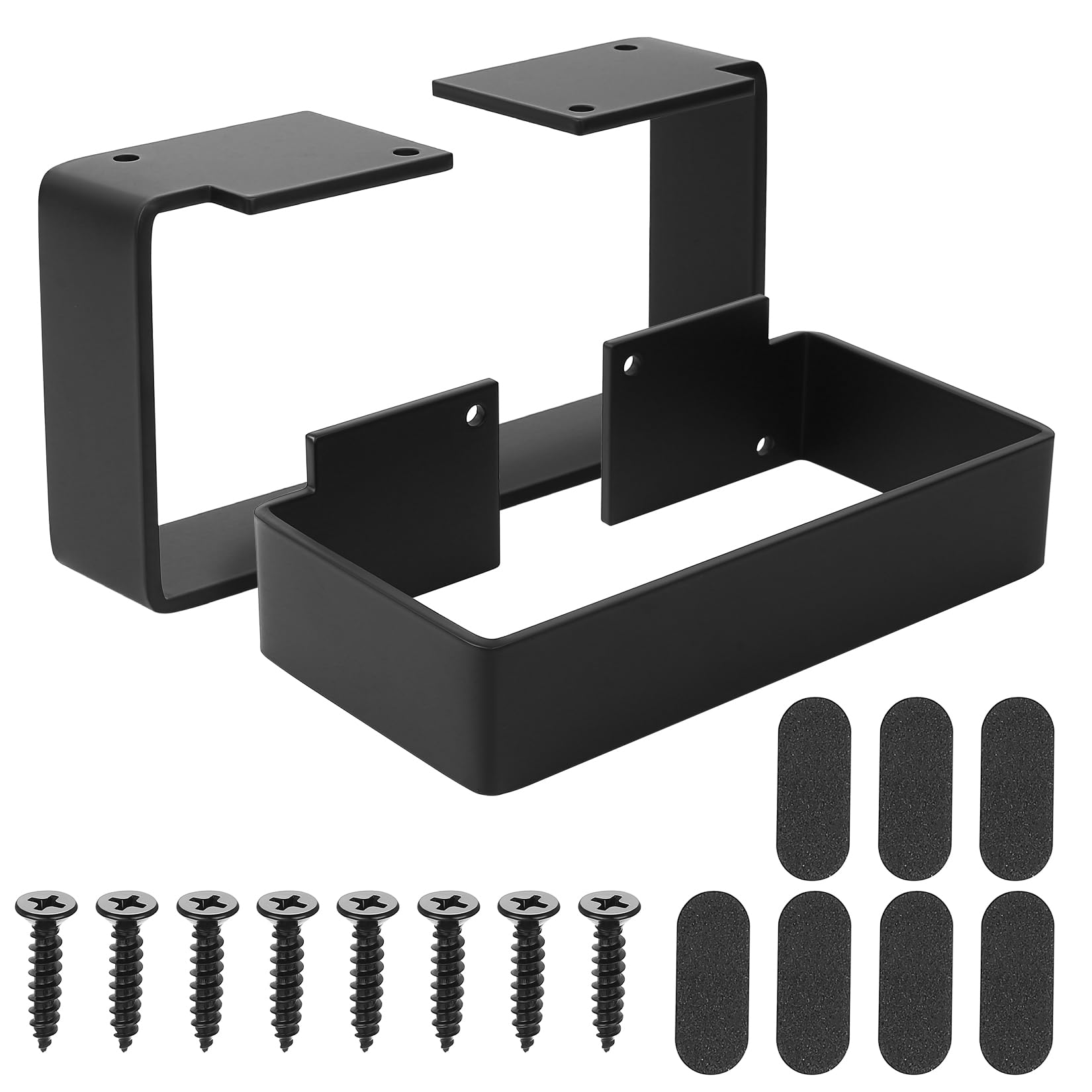 BJBJJIU 2 Pcs Table Legs, Modern Metal Heavy Duty Furniture Legs, Industrial Furniture Feet for DIY Coffee Table Breakfast Bar Desk Stand Bench Legss(L 20 CM x W 5.3cm x H9.5cm) โ image 1