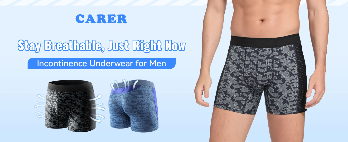 CARER Healthcare Incontinence Underwear For Men In Incontinence - View #2