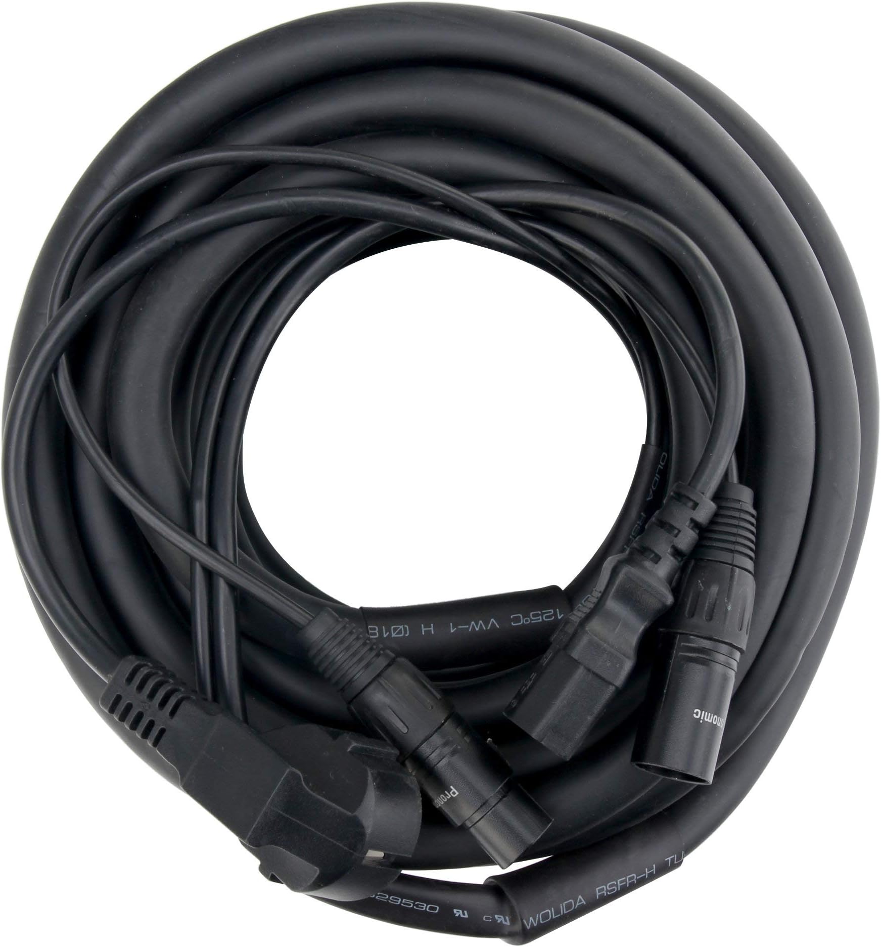Cavo Ibrido Euro/Power/DMX Pronomic Stage | 10 Metri | Schuko E Powercon | Per Luci Da Palco - Foto 11