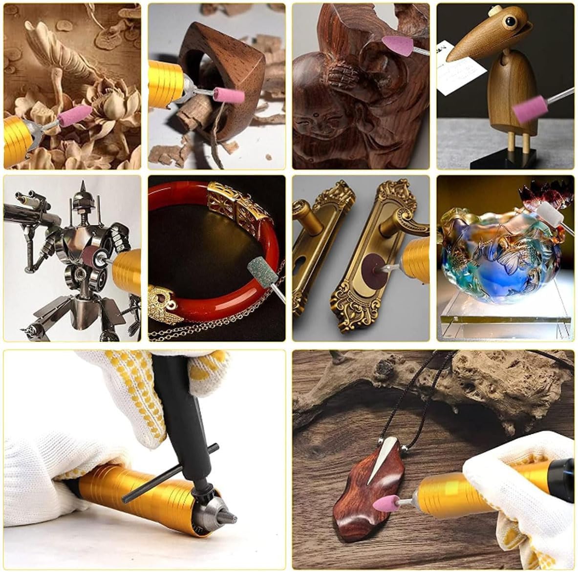 Arbre Flexible, Axe Flexible Arbre D'extension De Perceuse Flexible, Rallonge Flexible Pour Meuleuse électrique E Broyeur Rotatif, Tige Flexible Pour Perceuse Et Outil De Meuleuse Rotative, 0,3-6,5mm