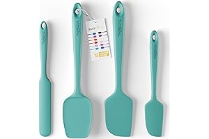 Silicone Spatula Set: Heat Resistant & Kitchen Utensils