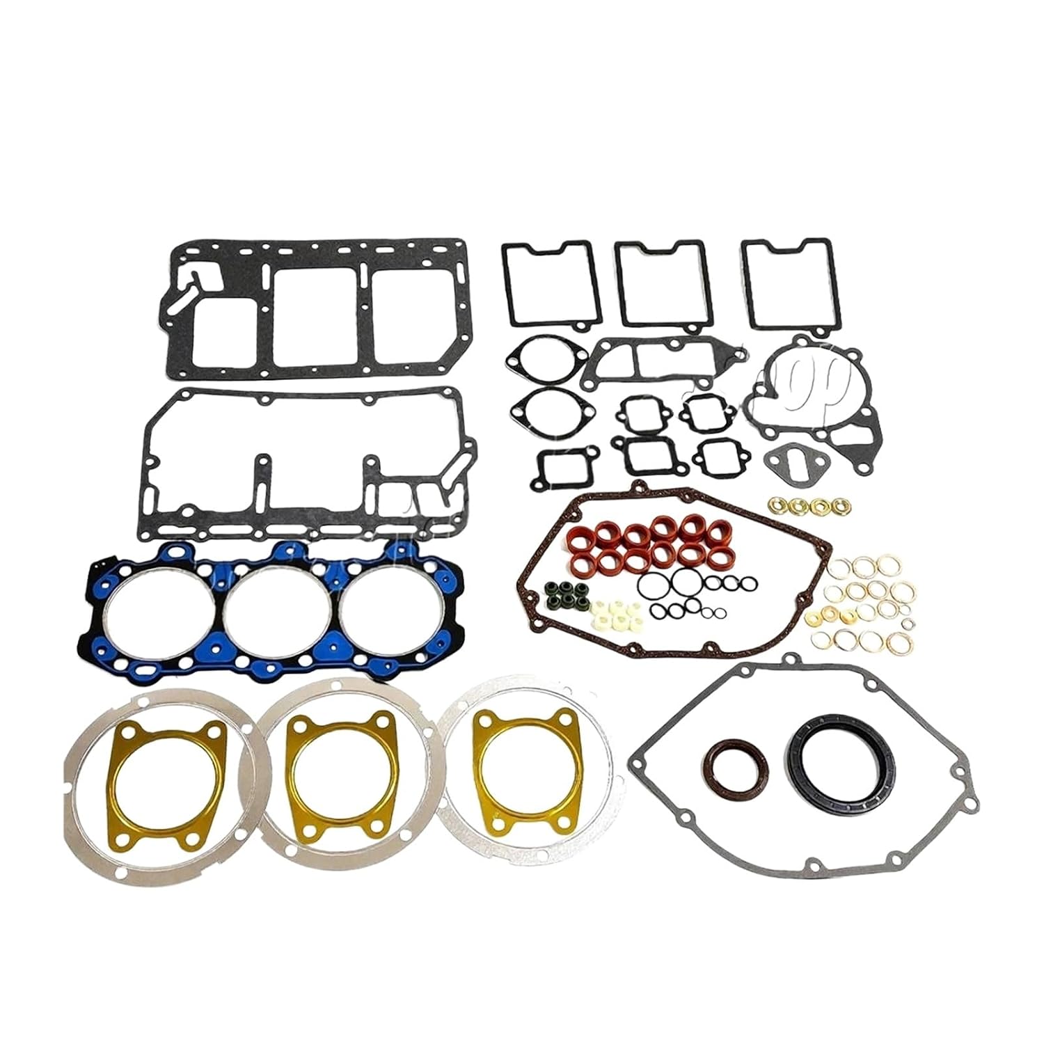 Engine Complete Full Gasket Set Compatible with Lister Petter LPW3 LPW LPWS LPWT - Replaces 657-34261 65734261
