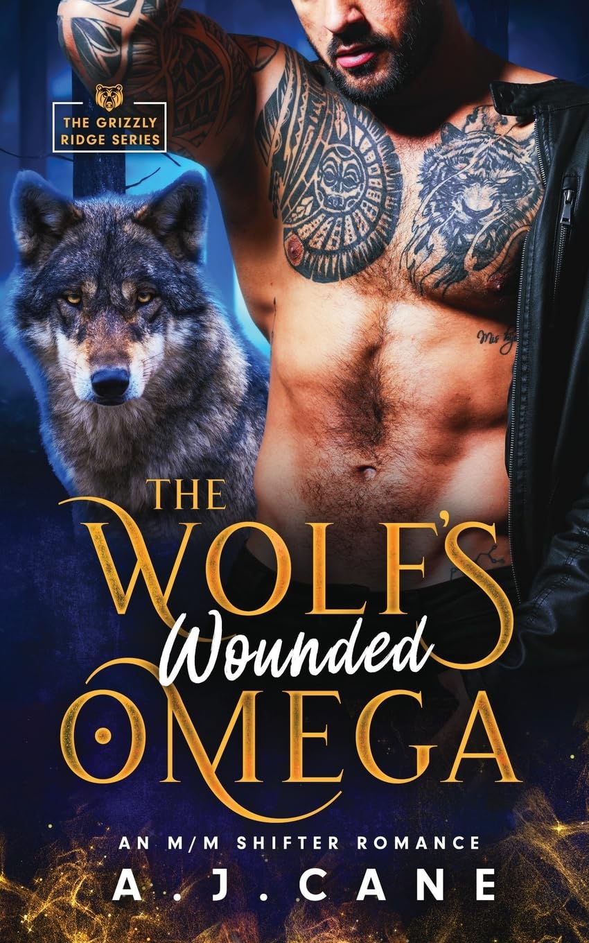The Wolf's Wounded Omega: An MM Shifter Romance (Grizzly Ridge)