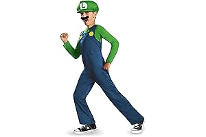 Classic Luigi Toddler Costume 3T