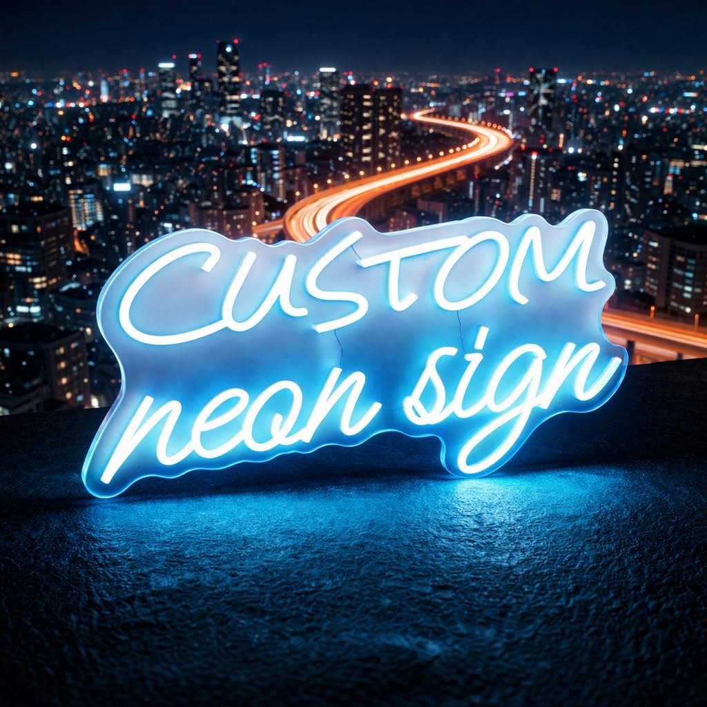 Custom Neon Signs, Personalised LED Neno Ligh Sign, Customizable Neno Sign for Wedding, Bedroom Decor, Birthday Party Gift, Christmas, Bar - Gradient Purple