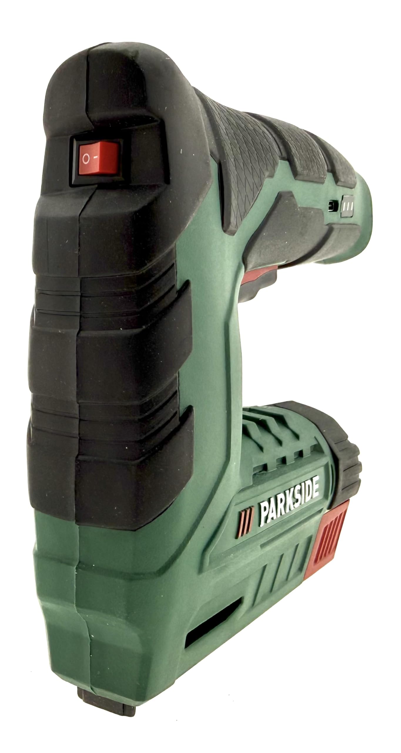 PARKSIDE Akku Tacker PAT 4 D6, 4 V Lithium Ionen, inkl Akku, USB C Ladekabel, Klammern und Nägel, Elektrotacker für Basteln, Dekoration, Haushalt, kompakt und leicht