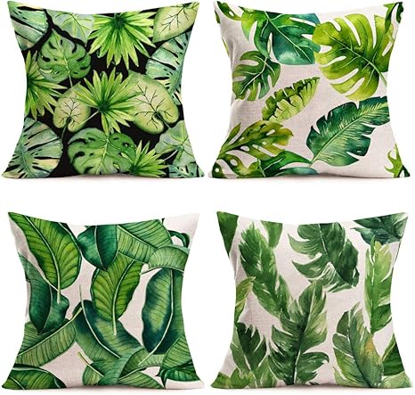 tropical pillow cases
