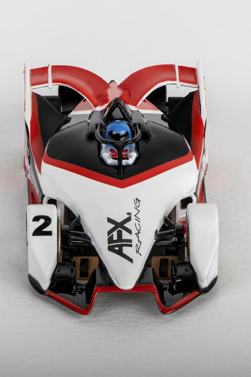 AFX/Racemasters Mega G+ Formula N Blk/Red/White AFX22015 HO Slot Racing Cars