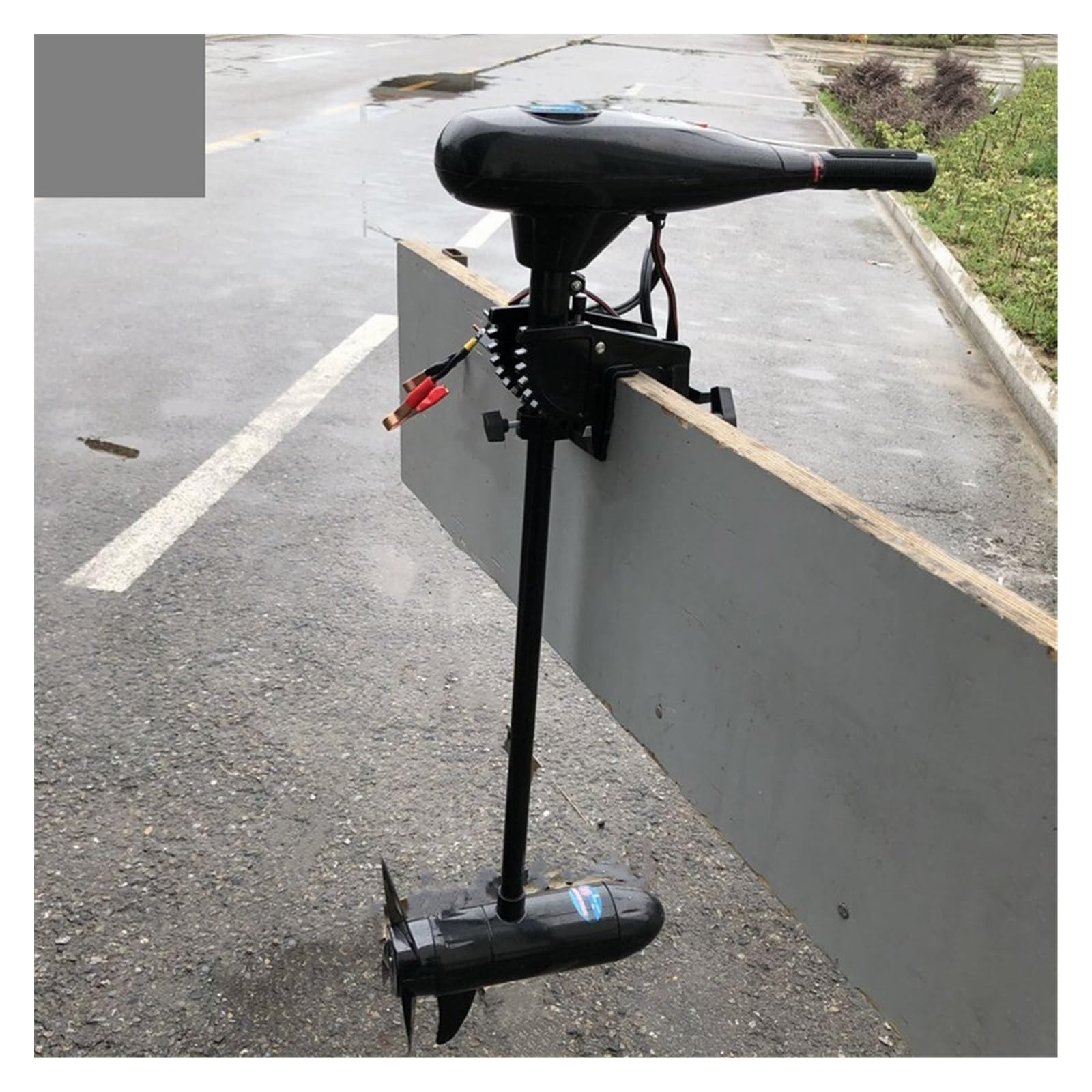 Elektro Außenborder, 50 LBS 12 V elektrischer Trolling-Motor, Schlauchboot, Außenbordmotor, for PVC-Angelkajak im Angebot