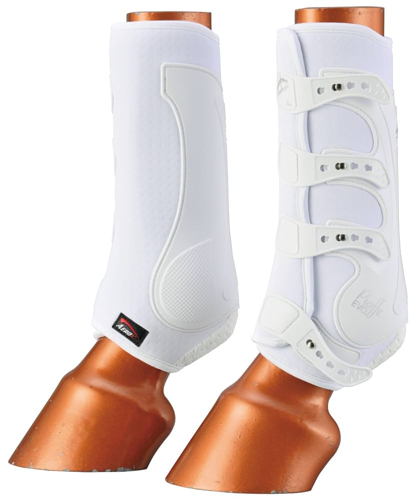 【中古・未使用品】VEREDUS ベルダス Piaffe Evo Dressage Boots 後肢 プロテクター M ホワイト 乗馬 馬術 中古・未使用品】VEREDUS ベルダス Piaffe Evo Dressage Boots