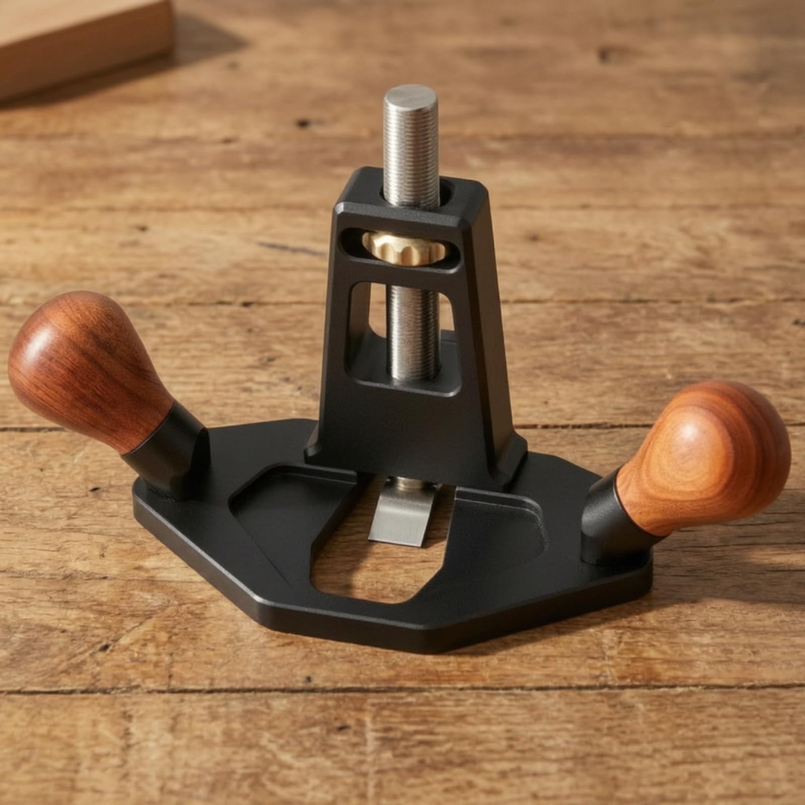 Harilla Cepillo para Madera Cepillo Carpintero Cepillo Manual Cepillo Fresador para Nivelar Fondos y Suavizar Canal Tornillo Central de Ajuste y Cuerpo Rígido, style to 1