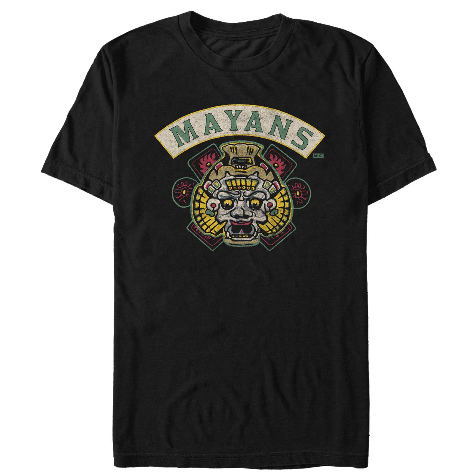 Men's Mayans M.C. Vintage Ancient Symbol T-Shirt