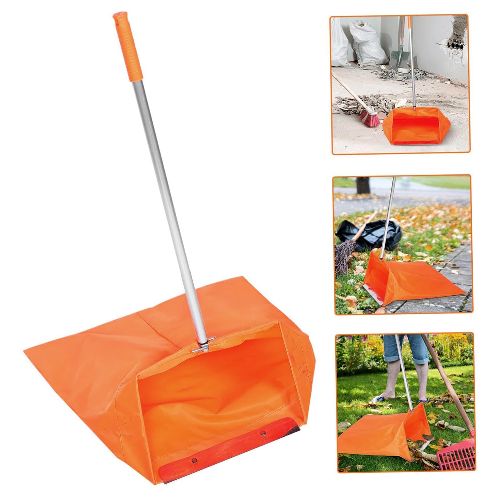 Ramasse-feuilles à long manche pour déchets de jardin | Fournitures de