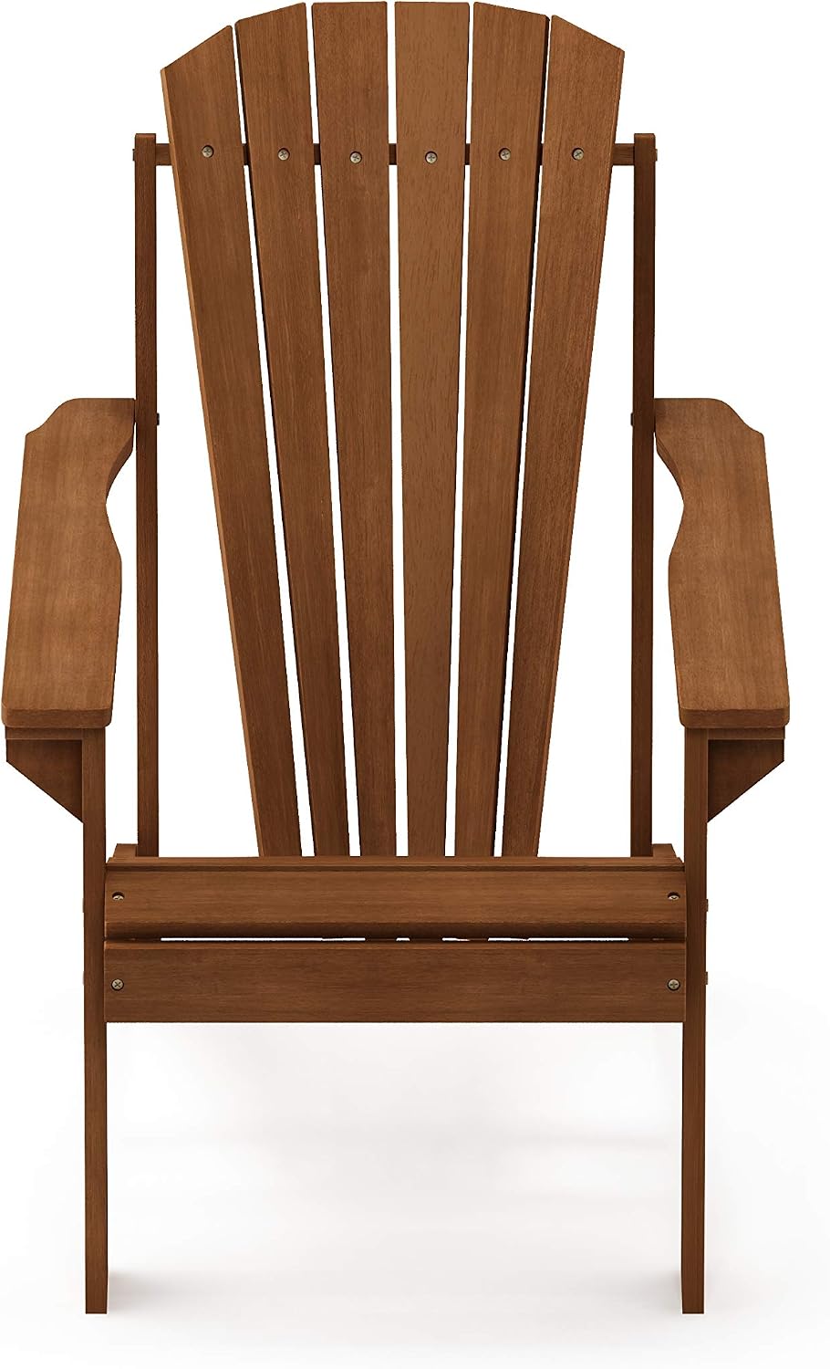 Furinno FG18921 Tioman Small Hardwood Adirondack Patio Chair in Teak Oil, Natural