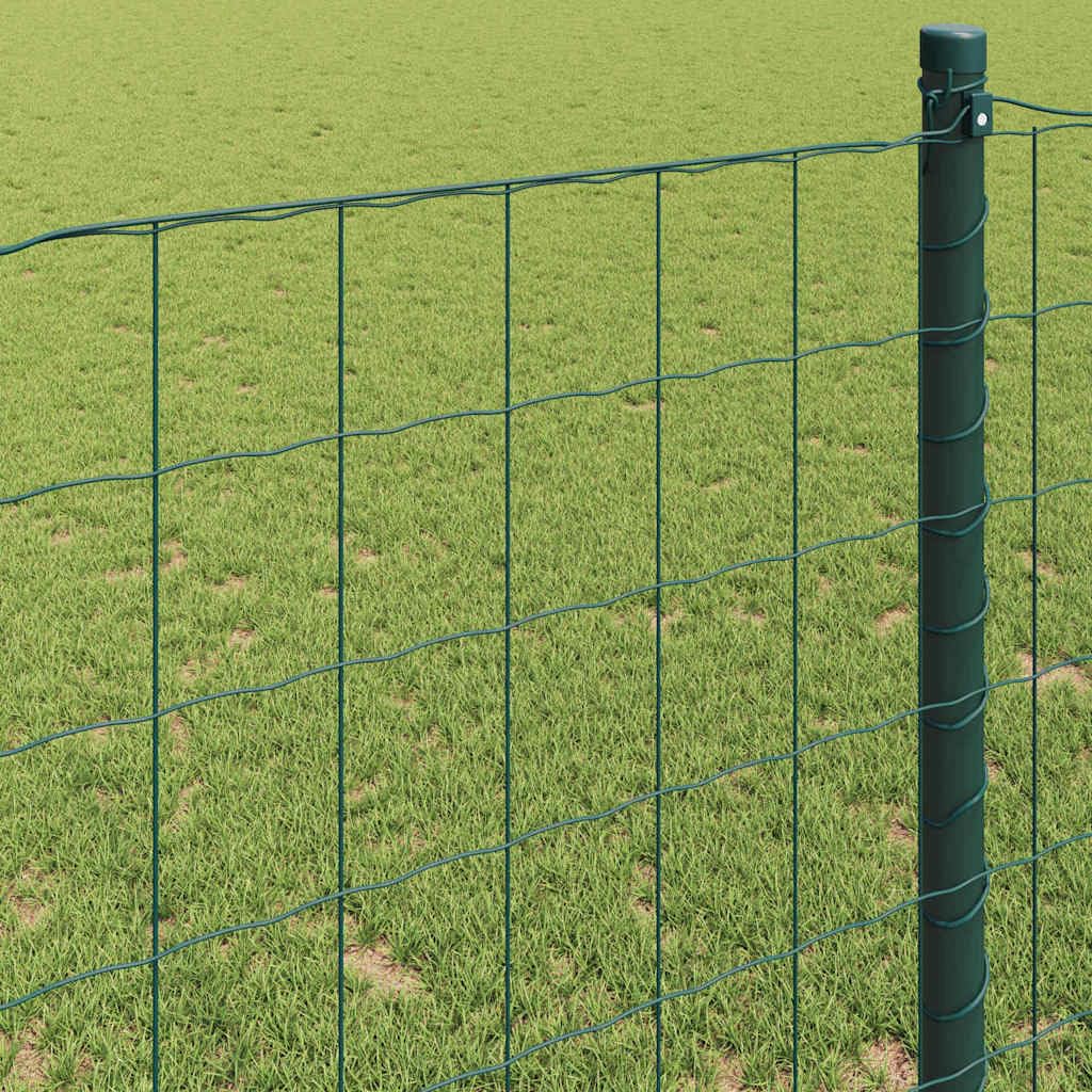 Recinzione da giardino in ferro rivestito in PVC, 500 x 40 cm, resistente, design moderno, per terrazze, balconi e stagni