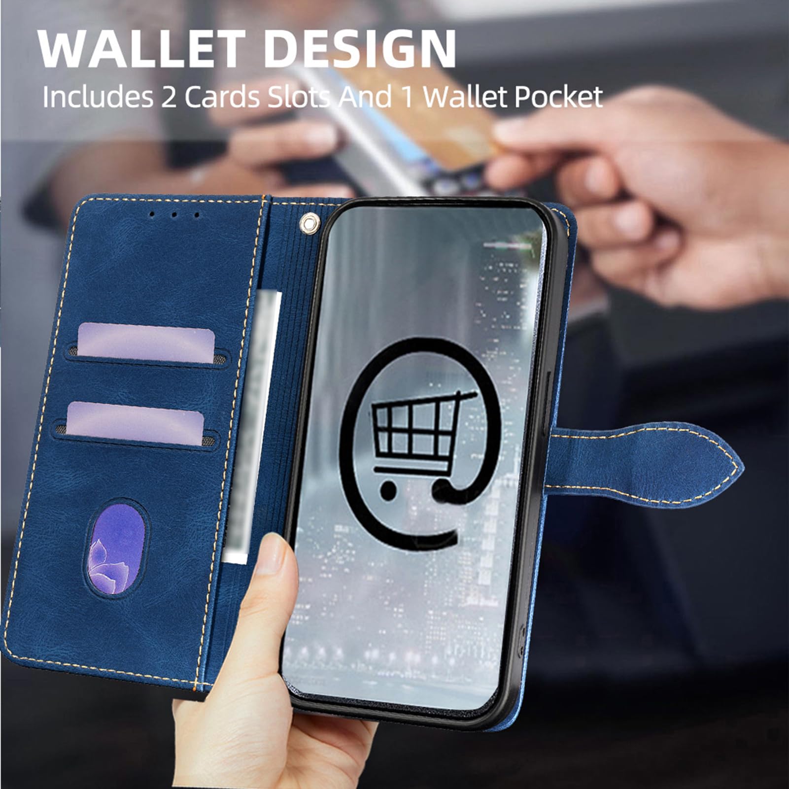 Skórzane etui do Huawei Pura 90 Pro Max/90 Pro, etui z klapką z zapięciem magnetycznym, przegródką na karty i stojakiem, etui na telefon komórkowy z kolorowym blokowaniem, brązowe, 90 Pro