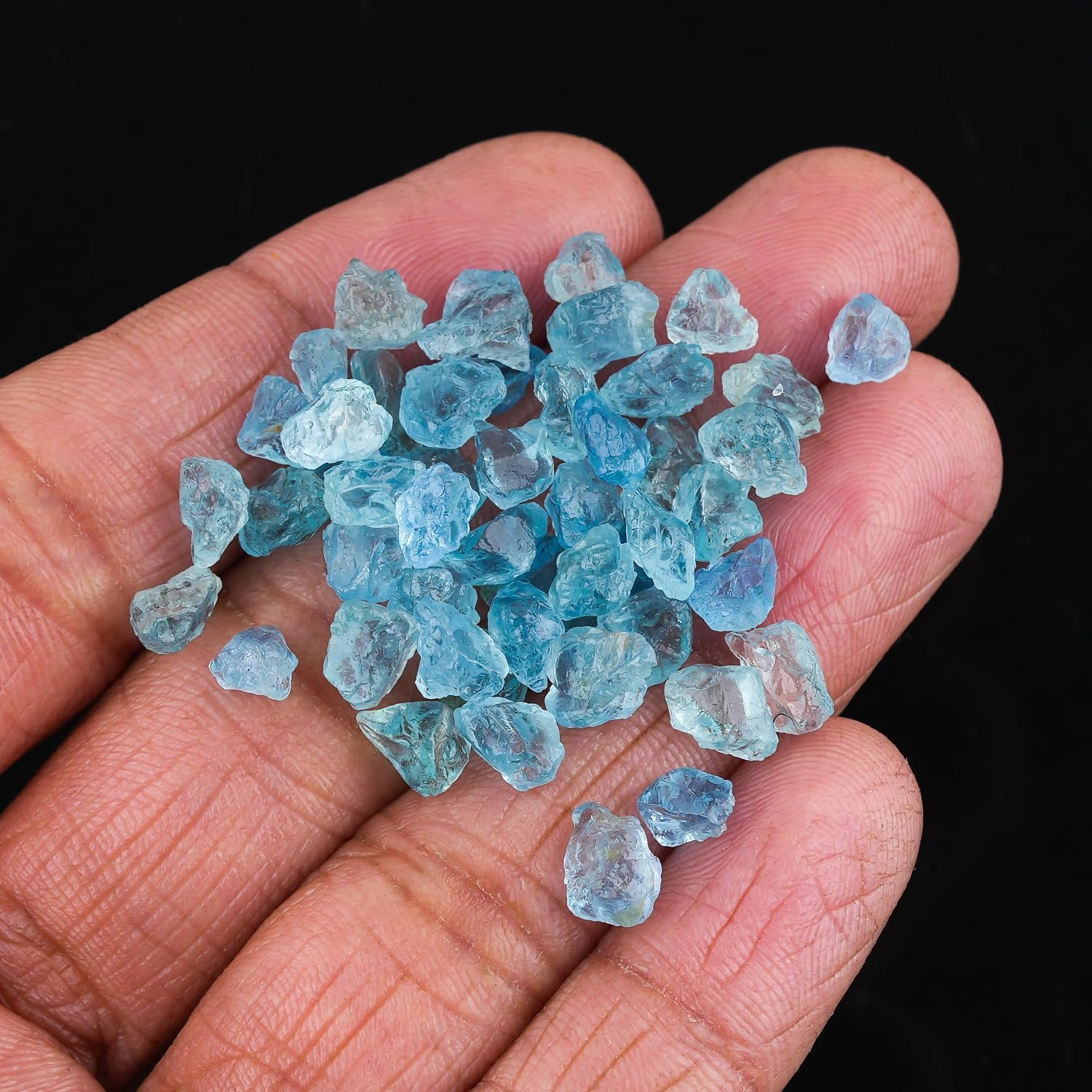 50cts, Wholesale Natural Raw Gemstones, Bulk Rough Stones Lot, Loose Crystal Supplies for Jewelry Making, Untreated Assorted Rough, Chakra Healing Crystals, Gem Collection