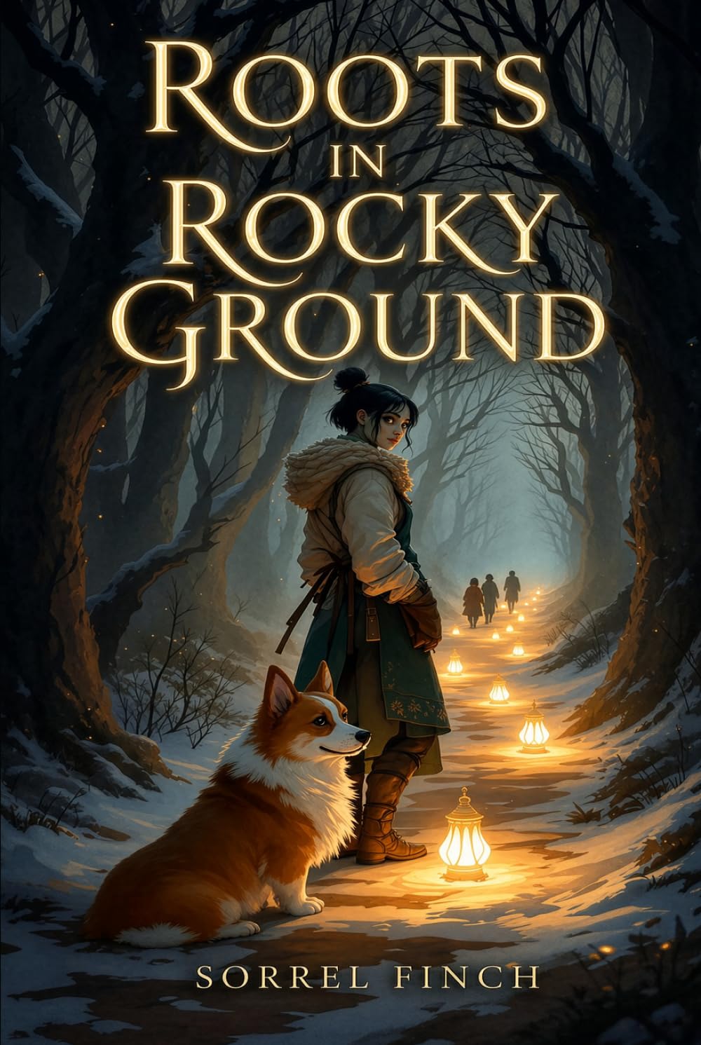 Roots in Rocky Ground: A Cozy Fantasy Novel of Mosshaven (The Enchanted Trails of Mosshaven)