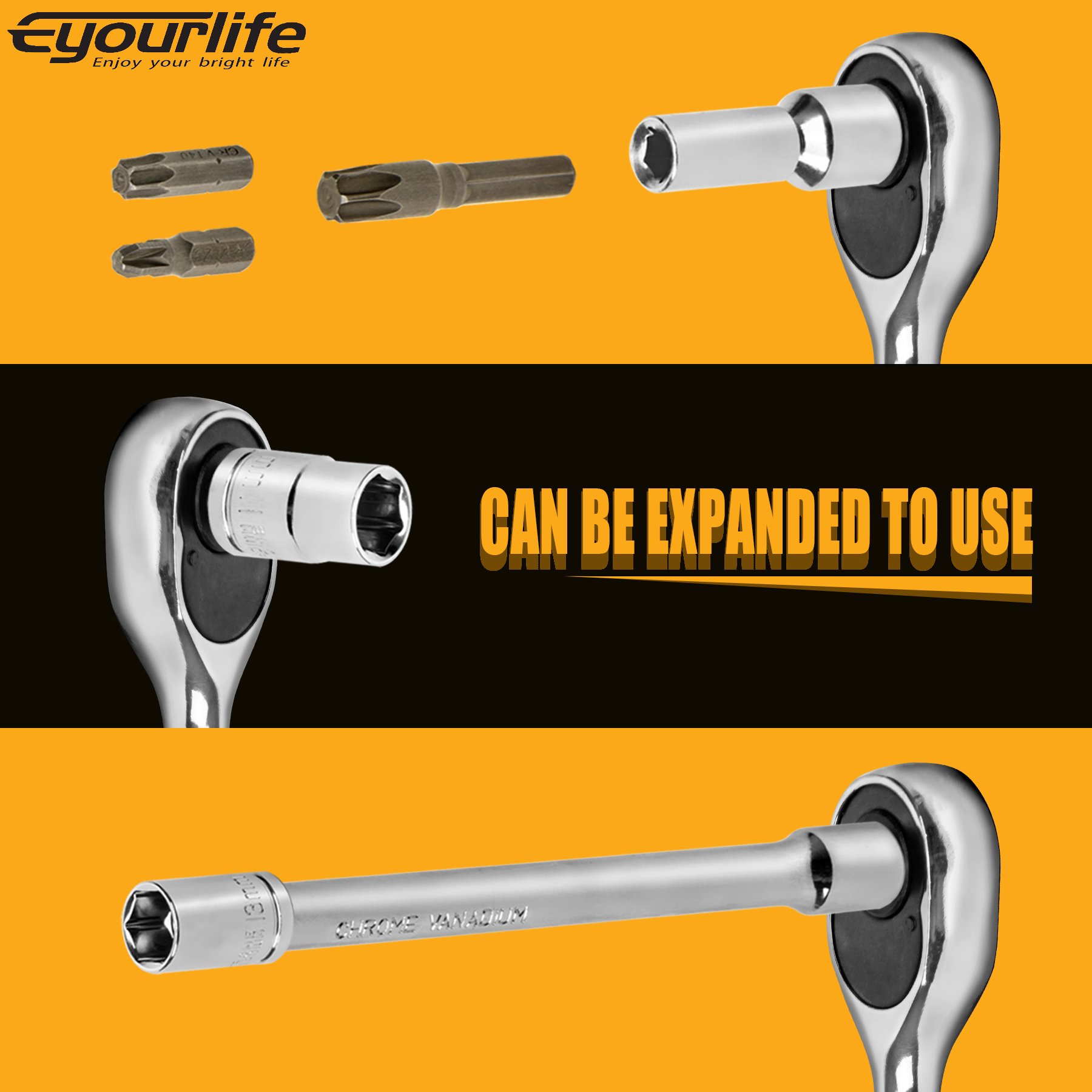 Buy Eyourlife Top & Door Removal Tool Kit for Jeep Wrangler Mechanics