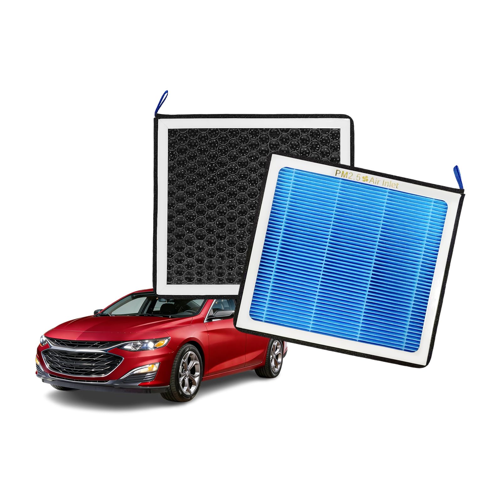 MASHA Cabin Air Filter for Chevy Malibu (2016-2025),with Activated Carbon Replacement for OEM 6091C/CP966/CF11966