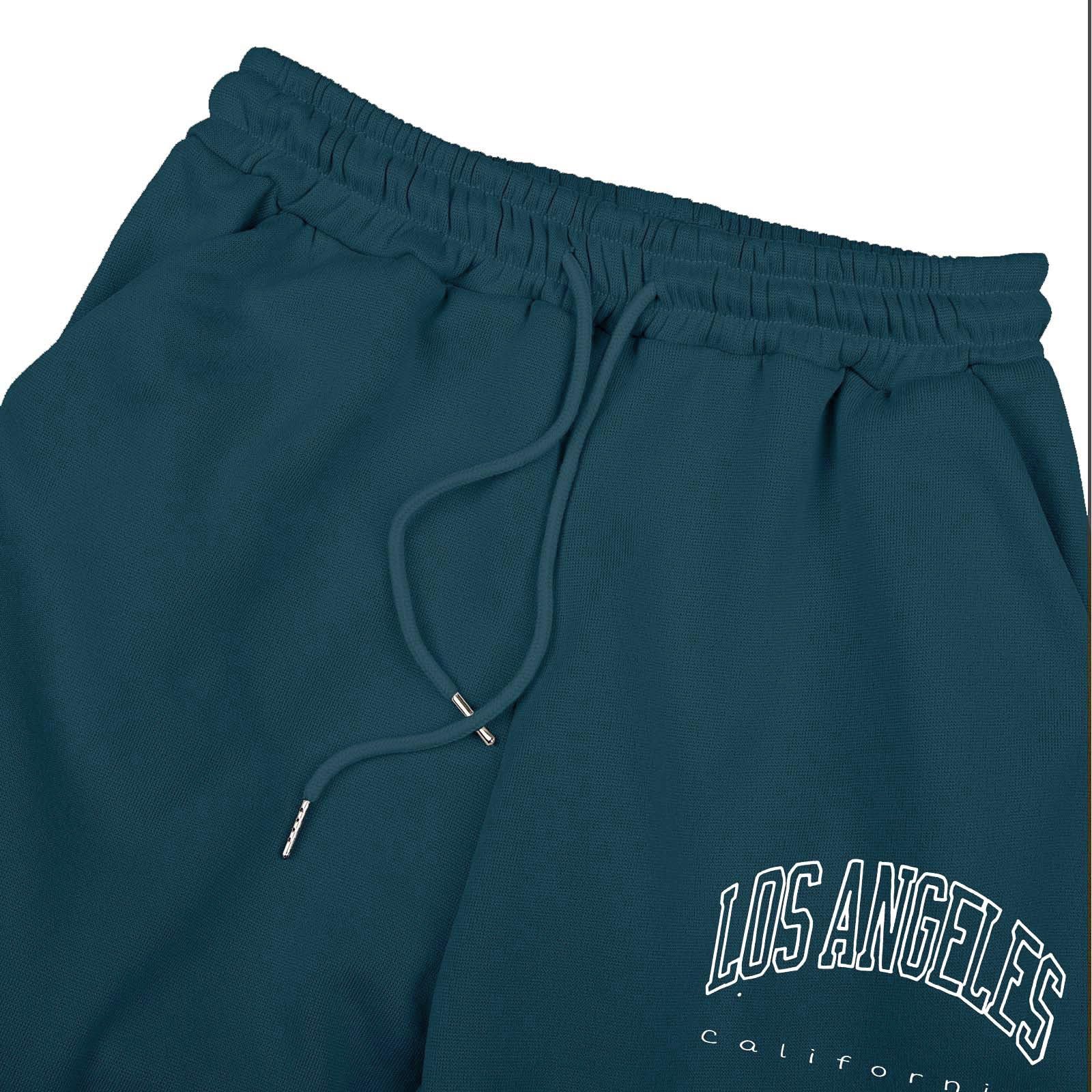 Jogginganzug Damen - Baumwolle Zweiteiler Trainingsanzug Rundhalsausschnitt Einfarbig Damen Jogginganzüge Lässig Tracksuit Mit Tasche Gym Freizeitanzug Casual Solide Sweatershirt Pullover