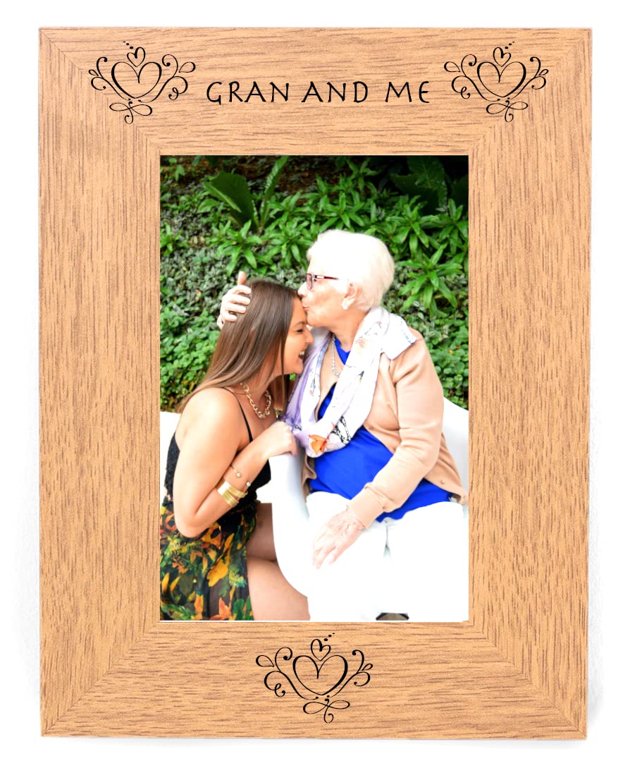 Chris Bag Of Goodies Brown Gran And Me 6X4 Photo Picture Frame Keepsake Gift Idea From Grandchild Granddaughter Grandson