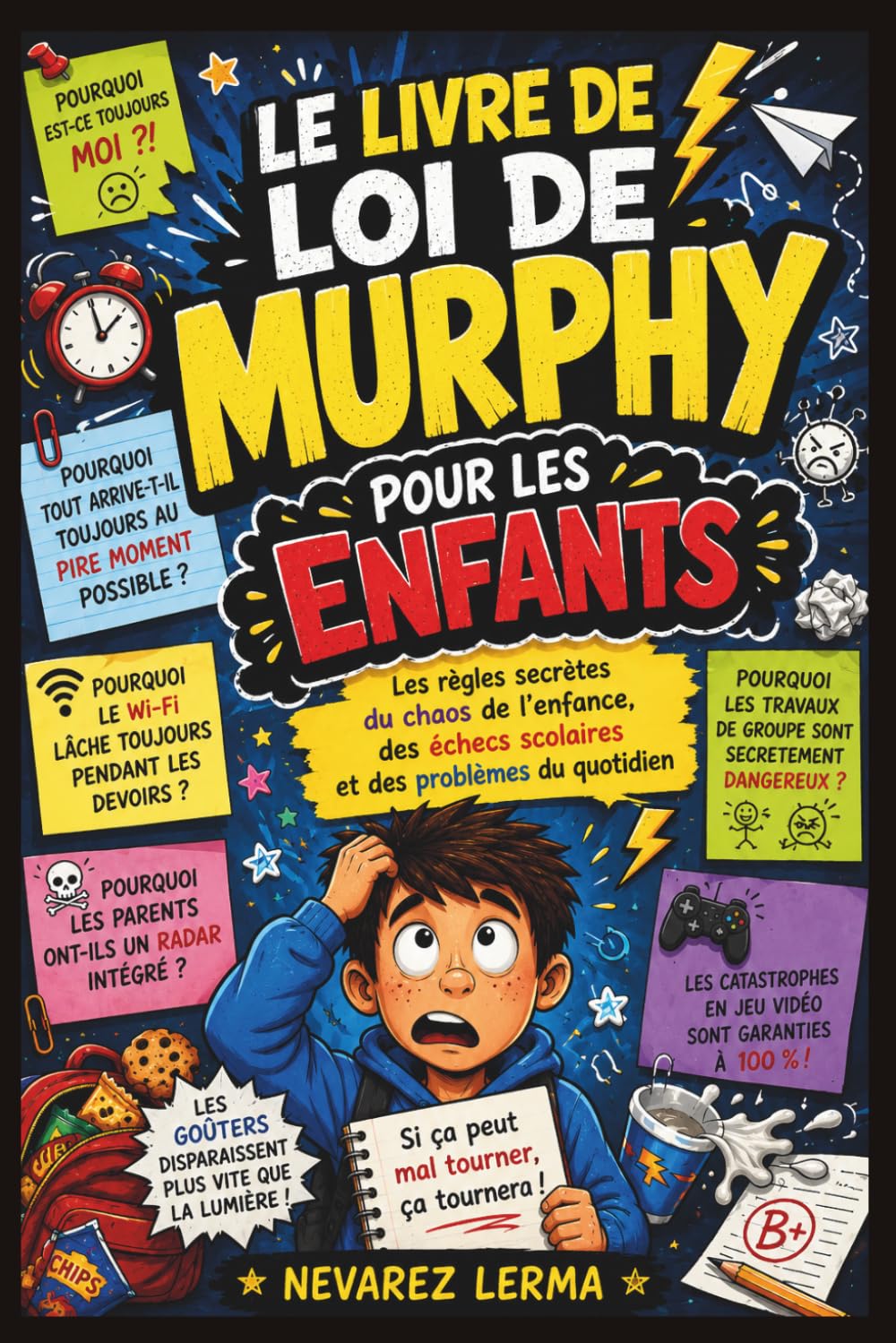 LE LIVRE DE LOI DE MURPHY POUR LES ENFANTS: Les règles secrètes du chaos de l'enfance, des échecs scolaires et des problèmes du quotidien
