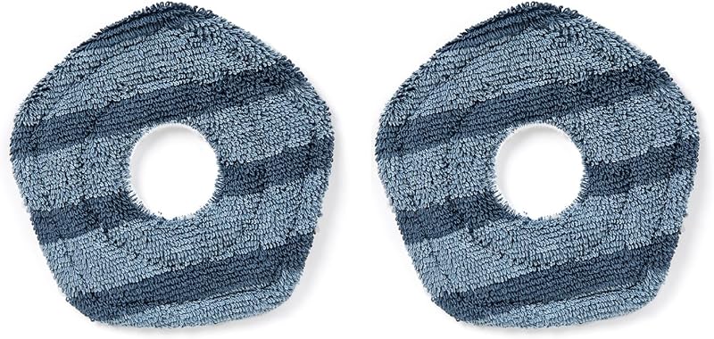Official Accessory Washable Vacuum Mop Cloths, for X10 Pro/X9 Pro | Washable and Reusable, Efficient Filtration, Traps Fine Dust and Allergens, Genuine eufy Part, Easy to Replace