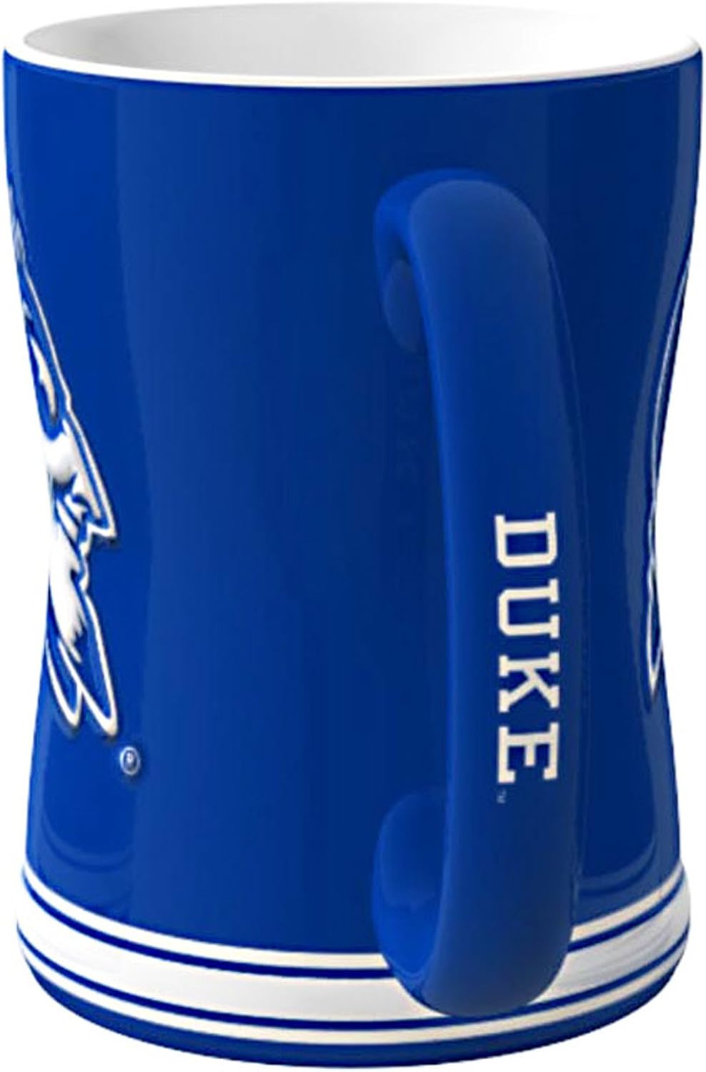 NCAA Duke Blue Devils Sculpted Relief Mug, 14-Ounce - Image 2