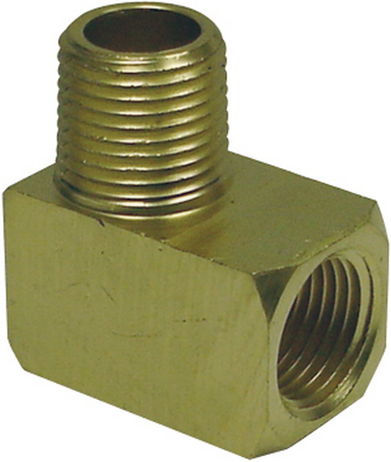 Coxreels 208 Brass 90 Degree Straight Elbow for Spring Driven Reel, 3/8