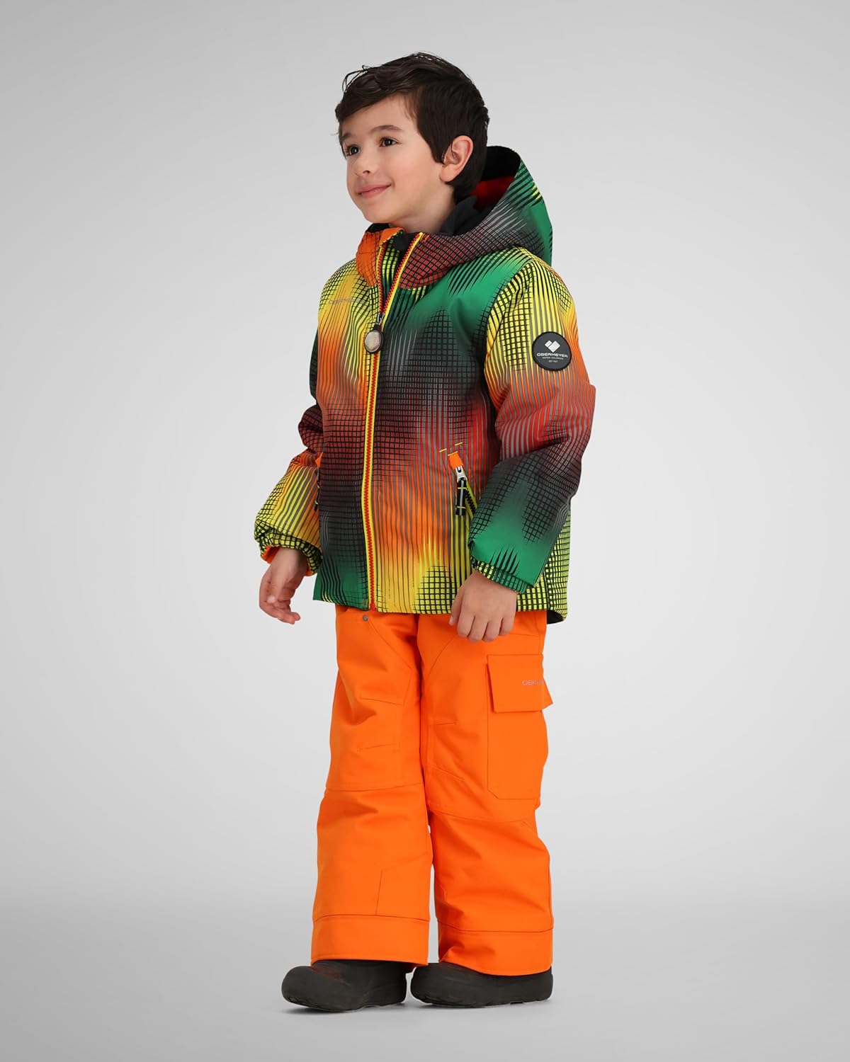 Obermeyer Boys' Ashor Jacket Sonic Boom 2