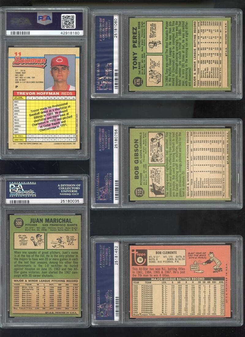 1969 Topps #50 Roberto Clemente Bob Clemente PSA 6 Graded Baseball Card MLB