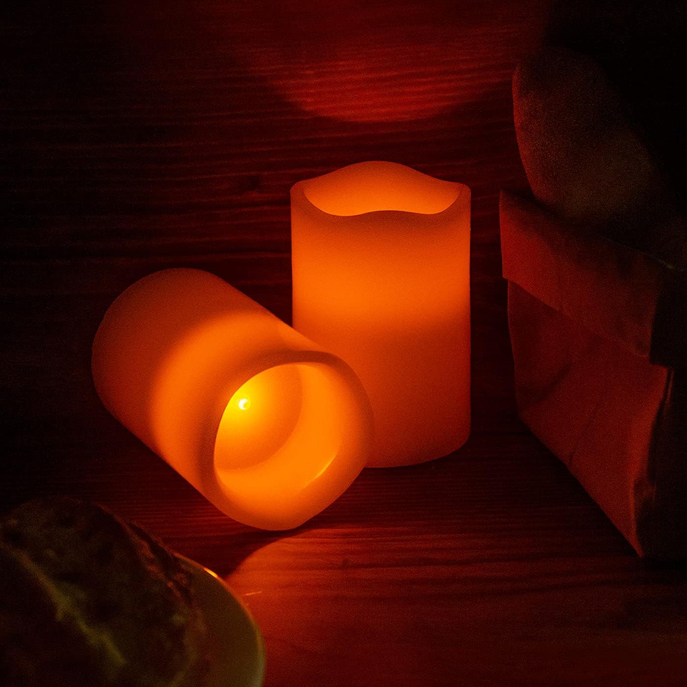 O.K.Sama LED Flameless Candles with 10Key Remote Control