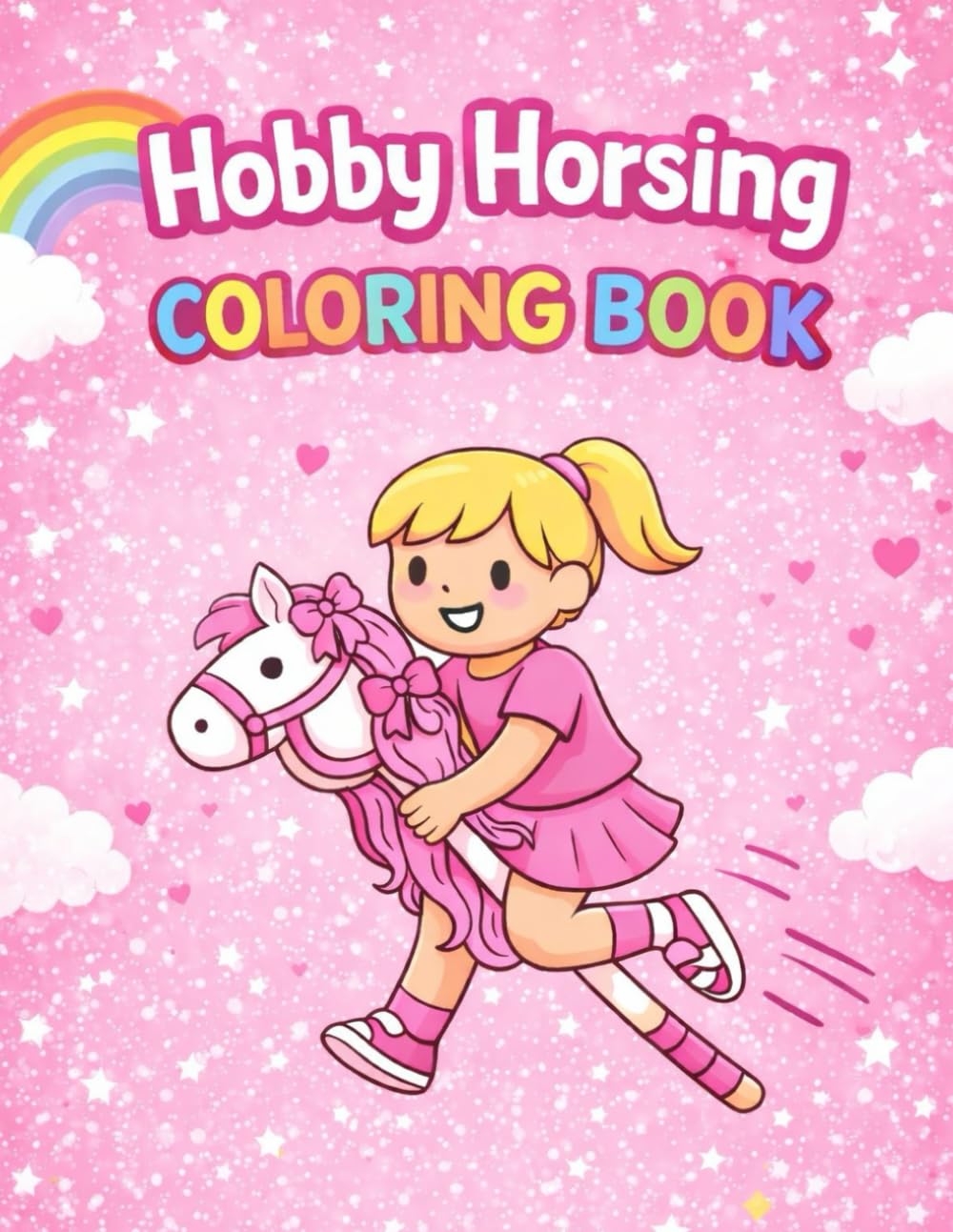 Hobby Horsing Coloring Book