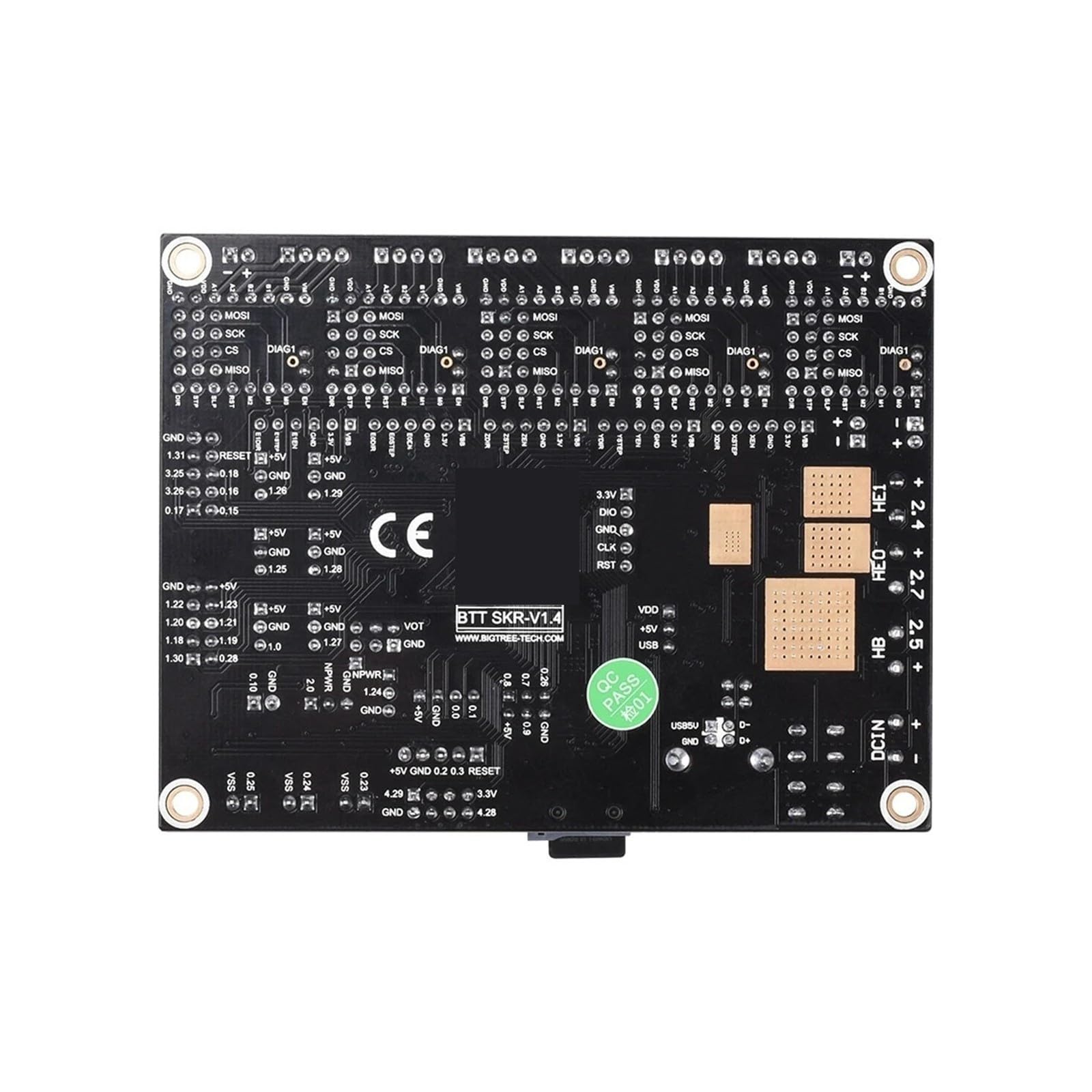 Aixinong1 Płyta sterowania BTT SKR V1.4 Turbo TMC2209 do drukarki 3D Ender 3 2.4 LPC1769(For SKR V1.4 Turbo,Only)