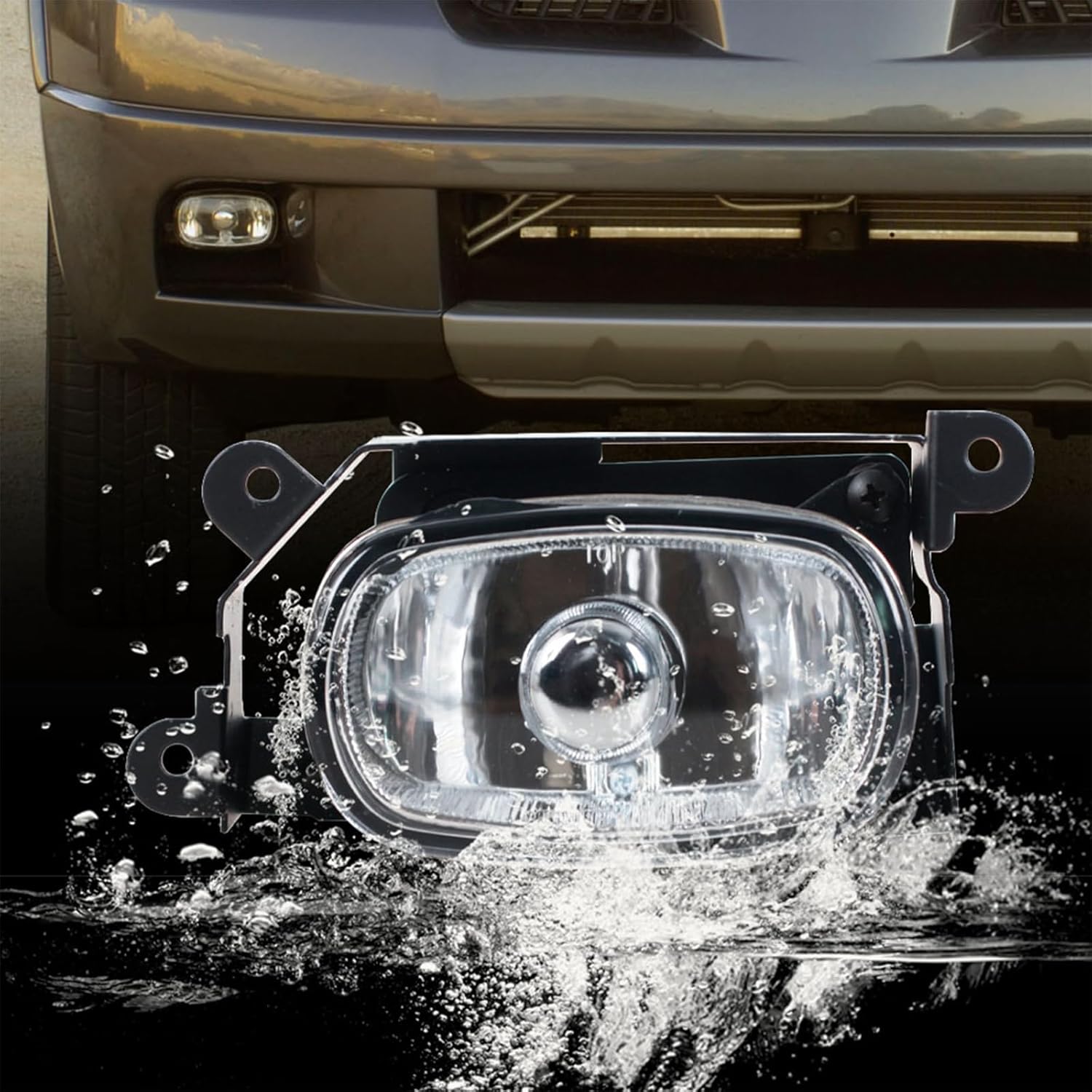 Front Bumper Fog Light For Mitsubishi Outlander 2003-2006 Driving Daytime Running Lamp Left