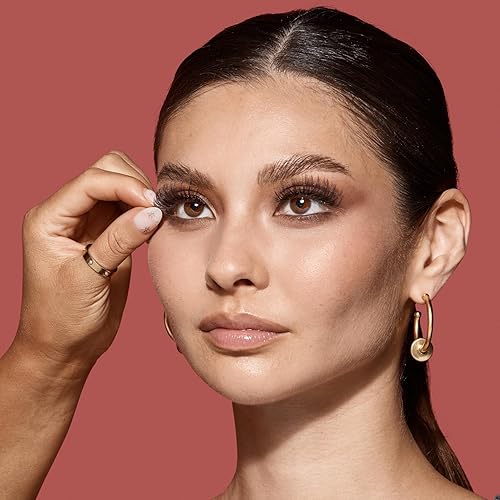 Miniatura 6 de KISS Lash Couture, pegamento para pestañas, pegamento de pestañas súper flexible de avena, color negro, incluye 1 adhesivo para pestañas, de larga