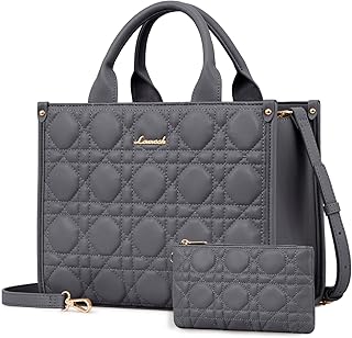 LOVEVOOK Purses and Handbags for Women, Handbags Shoulder Bags Black Purses and PU Leather Top Handles for Lady
