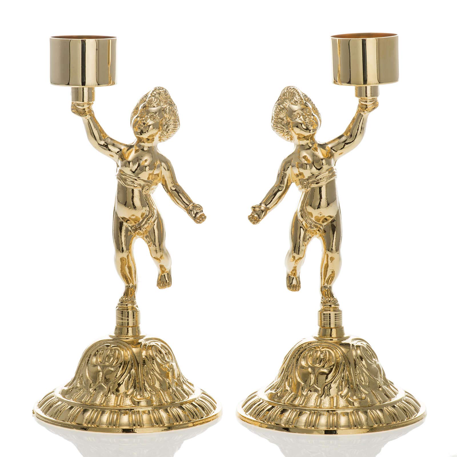 Couple of Cherubs in Brass
