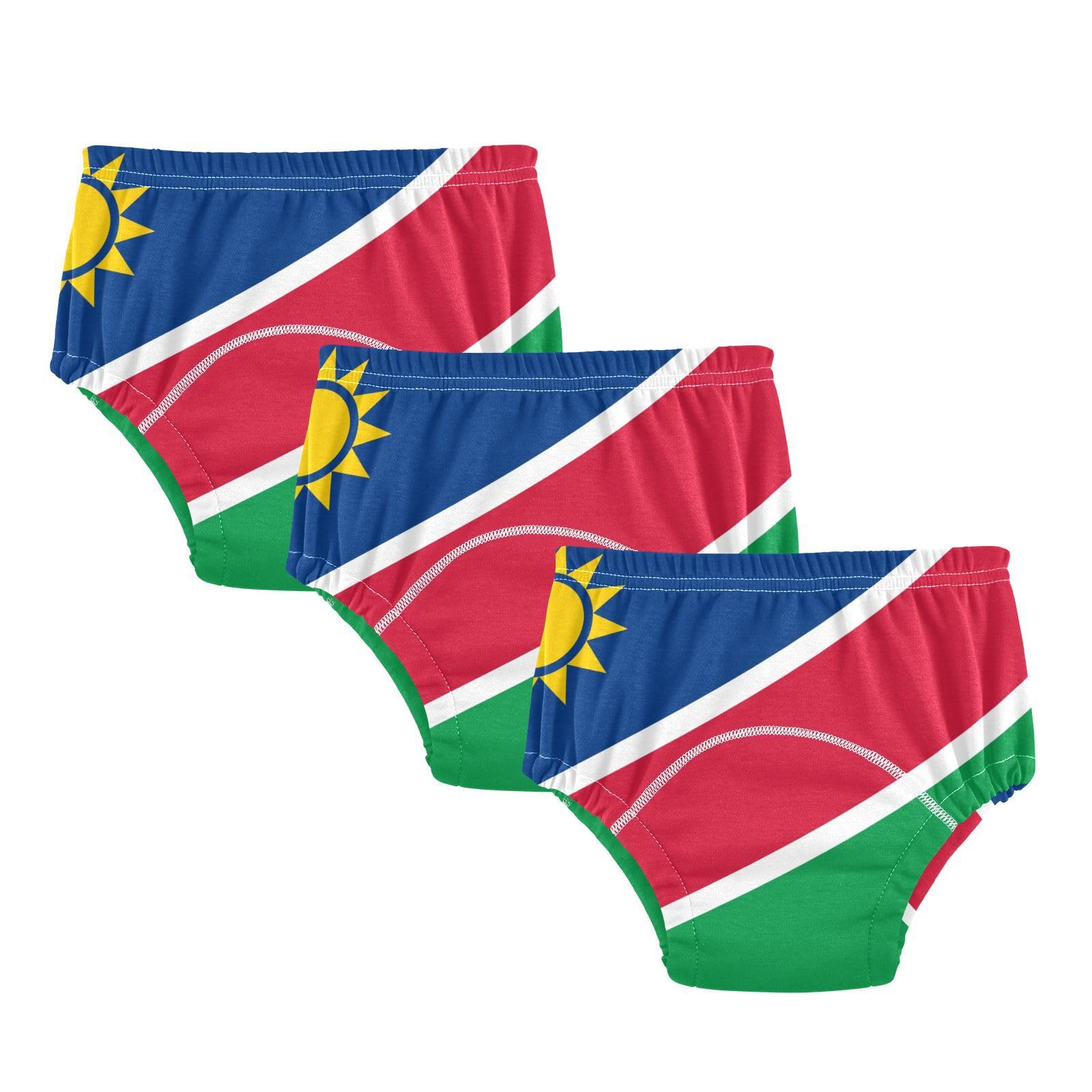 Baby Girls Potty Training Must Haves Pants Leakproof Underwear Briefs for Infant 2T High Detailed Flag Namibia