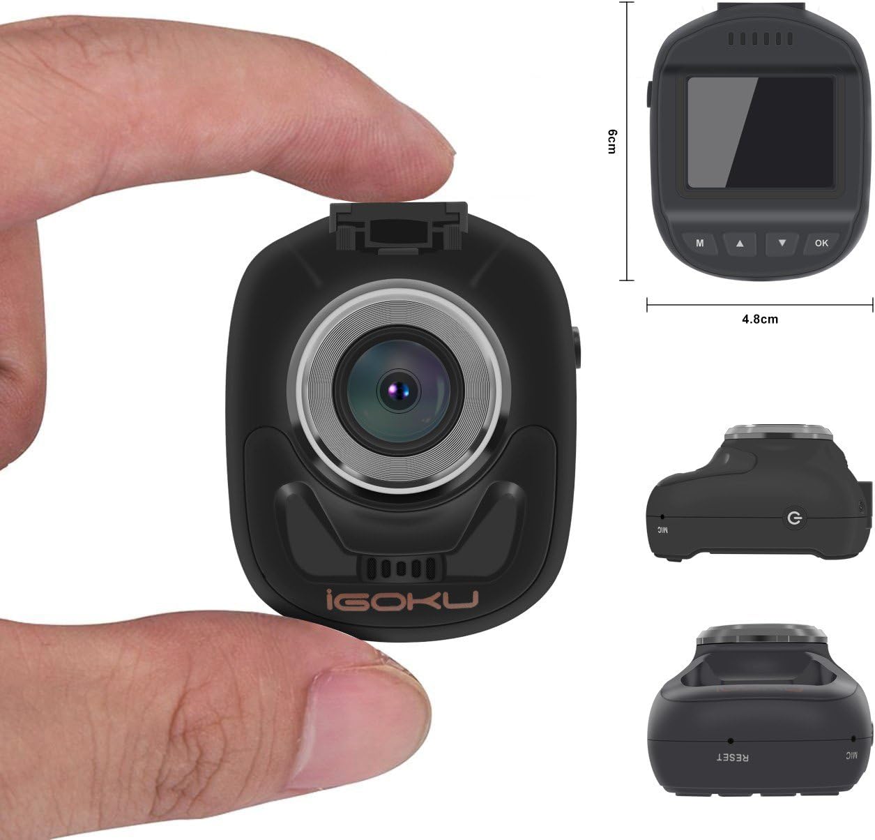 Amazon ドライブレコーダー Igoku車載カメラ 超小型ドラレコ 防犯カメラ 高画質1080pフルhd 1 5インチ 140度広角 ズーム機能 Wdr駐車監視 Gセンサー動き検知 常時録画 24ヶ月保証期間 日本語説明書付属 ドライブレコーダー本体 車 バイク