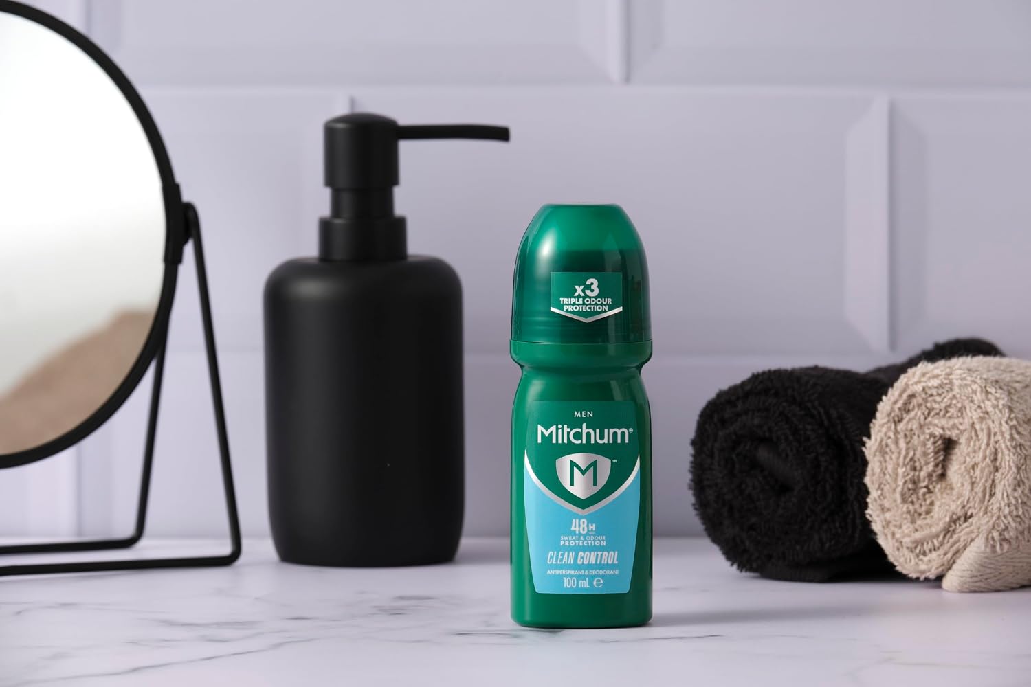 Mitchum Clean Control Roll-On For Men X 100 ml by Mitchum