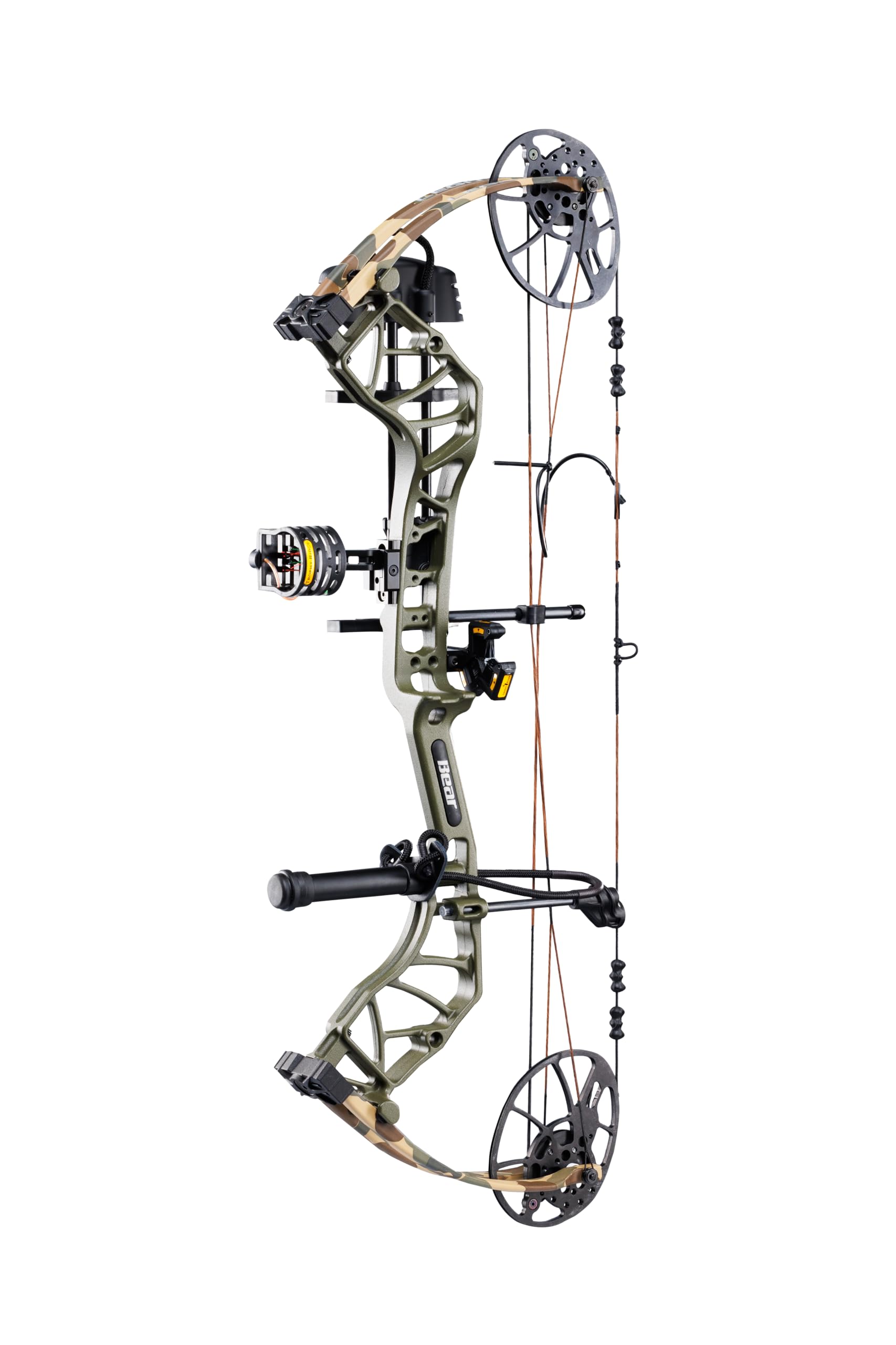 Bear Archery Legit MAXX Ready to Hunt Compound Bow Package with IMS Rest and Picatinny Sight Mounts, 10-70 lb Draw Weight, 14-13