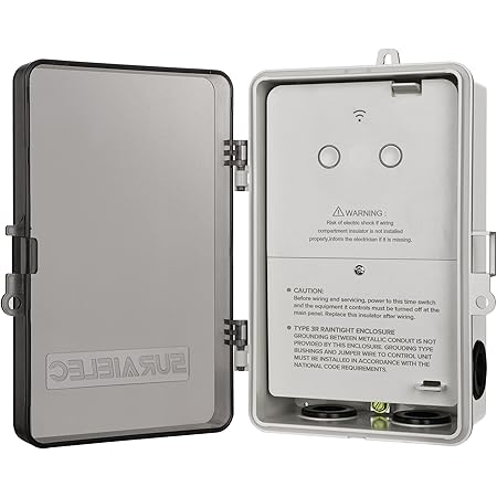 Amazon.com: Suraielec WiFi Pool Timer, 120/277V Individual Switches ...