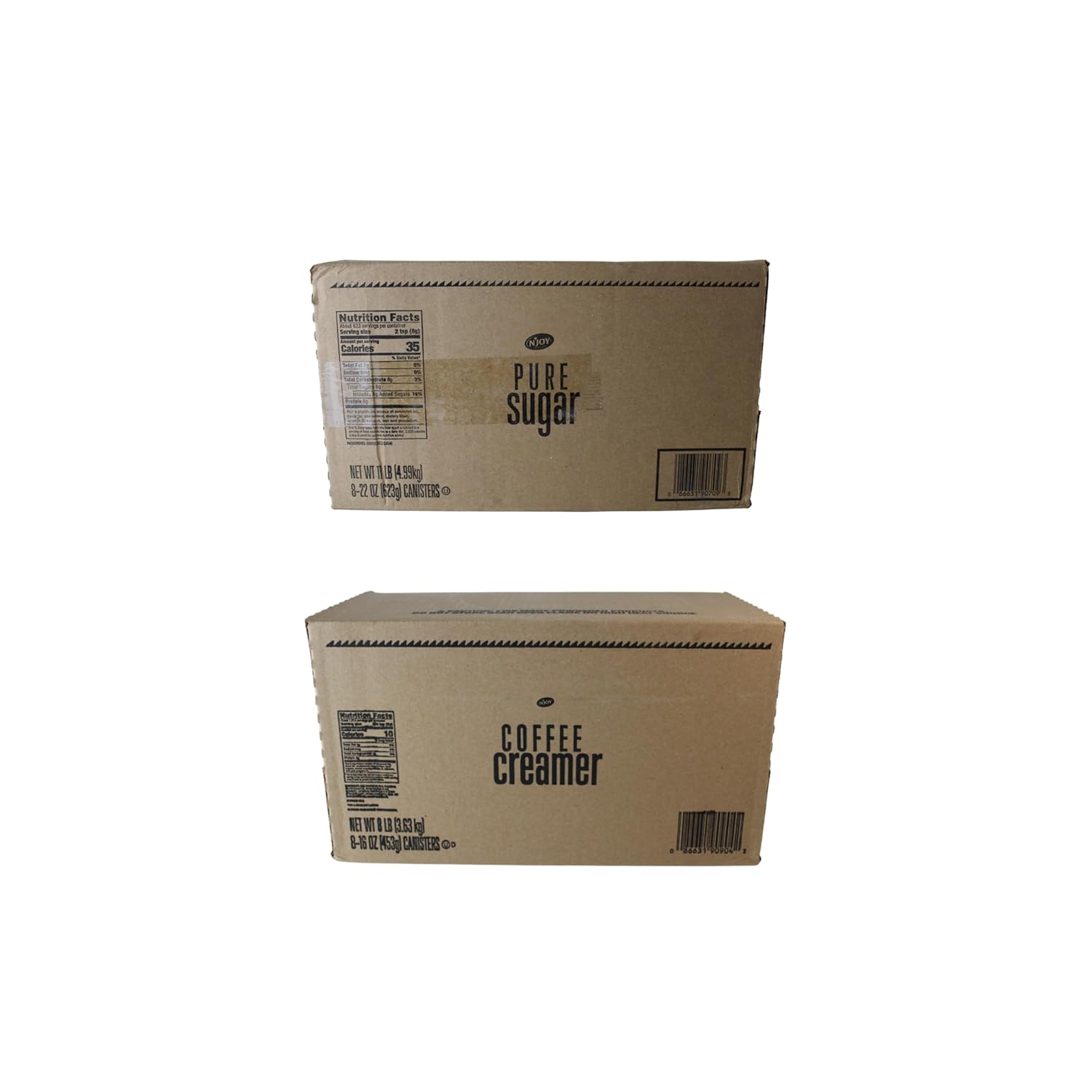 Office Supplies Bulk Sugar Container Coffee Creamer Powder Azucar Canister Cream and Sugar Set 8/16oz Canisters Each