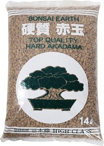 Miniatura 14 de Suelo Japonés Súper Duro para Bonsái Akadama – Grano Pequeño (2 libras) Ideal para Plantar Bonsáis Pequeños, Cobertura Superior, Plantas